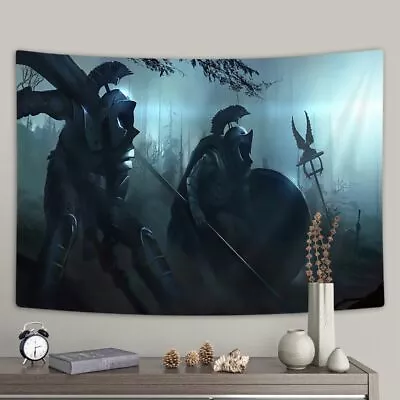Medieval Roman Knight Extra Large Tapestry Wall Hanging Poster Fabric Background • $13.36