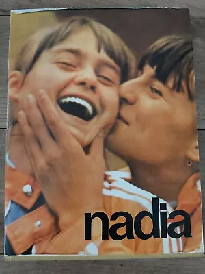 Nadia Comaneci Collection Album/ Romanian Text 1977 • $200