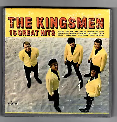 Reel To Reel Tape Kingsmen 15 Great Hits  Vg Box / Vg+ Tape 4track 3 3/4 Ips • $15.95