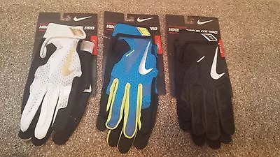 Nike Vapor Elite Pro Adult Baseball Batting Gloves Gb0372 Nwt Sheepskin Grip • $29.99