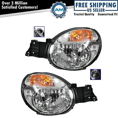 Headlight Set Left & Right For 2002-2003 Subaru Impreza SU2502113 SU2503113 • $186.70