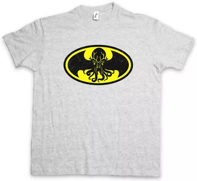 BATHULHU I T-SHIRT Lovecraft Bruce Miskatonic Batman University Logo Cthulhu • $24.95