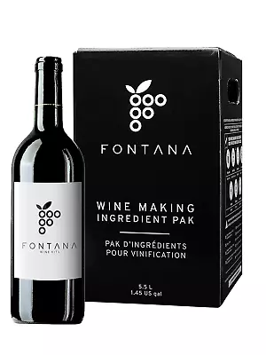 Fontana French Cabernet Sauvignon Wine Making Kit | 6 Gallon Wine Kit | Premium • $97.99