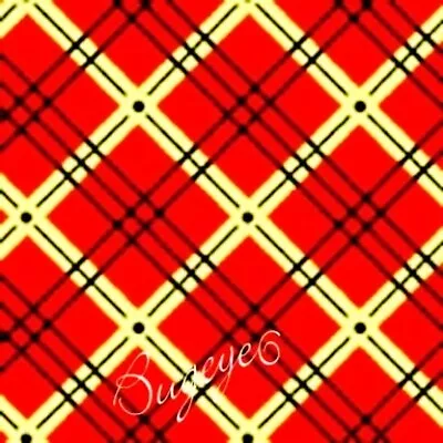 Mary Engelbreit Fabric RED Plaid Scotty Travel Series Quilt Coordinate - BTHY • $8.99