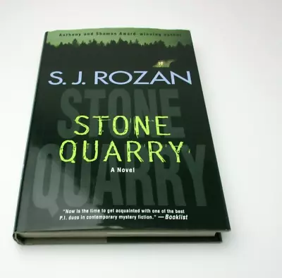 Stone Quarry By S J Rozan - Hard Cover • $6.93