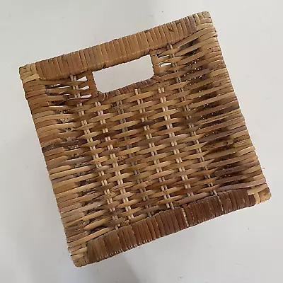 IKEA Rattan Baskets. BRANAS. Discontinued Size - 25x23x32cm. Fits Billy Bookcase • £20