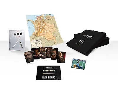 Narcos The /II /III ( Lim. Edition Numbered) (2022) 8 Blu Ray+Gadgets Pre-order • $124.61