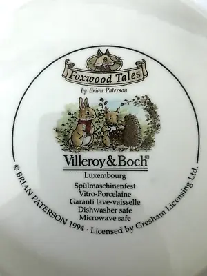 $1750 • Buy Villeroy & Boch Foxwood Tales By Brian Paterson 1997. Complete Set Mint Condtion