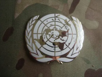 £5.99 • Buy British Army Un United Nations Beret  Cap Badge -  British Army  Rn Raf