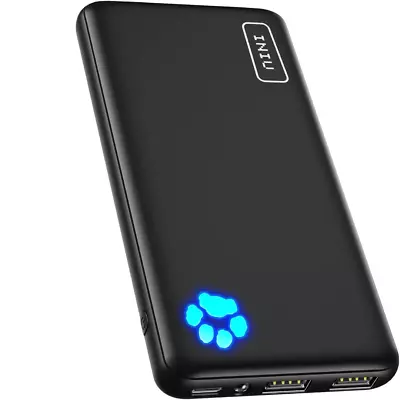 $48.99 • Buy INIU Power Bank, Slimmest 10000mAh USB C Portable Charger, Triple 3A High-Speed 