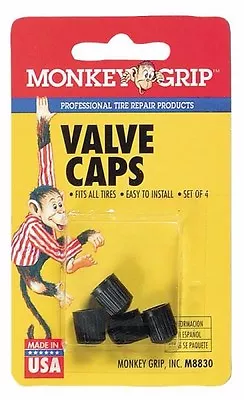 New Monkey Grip 7098 M8830 Plastic Dome Tire Valve Caps Tire  Repair Kit 6059281 • $0.99