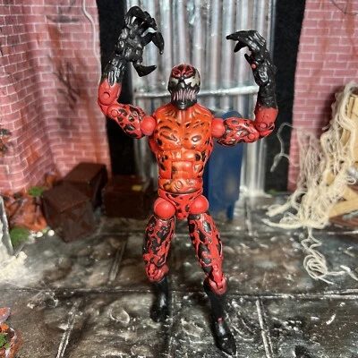 £16 • Buy SPIDER-MAN CARNAGE  6  ACTION FIGURE Toybiz MARVEL LEGENDS Classic 2008