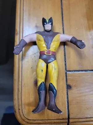 1989 Marvel Just Toys Wolverine Bendy 6  Action Figure • $8