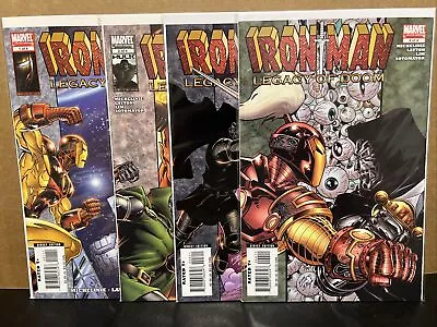 Iron Man Legacy Of Doom #1-4 NM Marvel Comics Combine Shipping Complete 2008 • $5