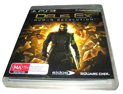 Deus Ex: Human Revolution - Includes Manual - PS3 - PlayStation 3 - VGC • $9.86