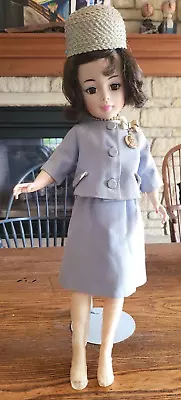 1961 Madame Alexander 21  Jaqueline Kennedy Doll With Pin • $395