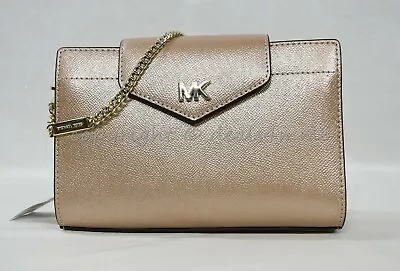 NWT Michael Kors 32H8MF5C2M Saffiano Leather Medium Convertible Crossbody/Clutch • $179