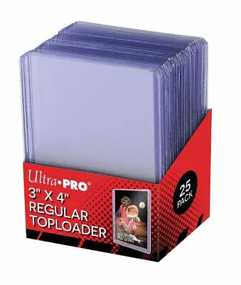 ULTRA PRO TOPLOADER - CARD PROTECTORS HARD SLEEVES  - MTG POKEMON Yu-Gi-Oh! • £7.60