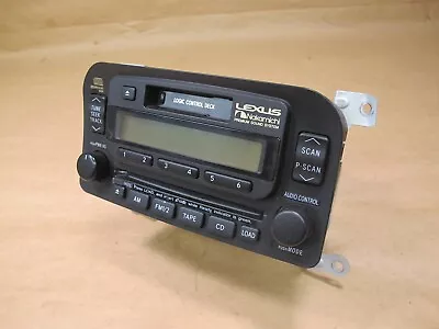 98-02 Lexus J100 Lx470 Nakamichi Radio Cd Cassette Player Receiver 86120-60381 • $278.79