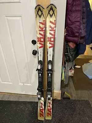 Volkl 7.4 RTM 156 Cm Skis W/ Marker Fasttrak Bindings • $150