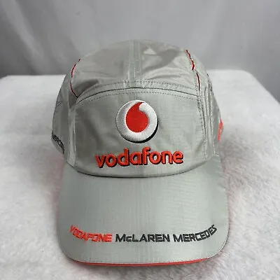 Vodafone McLaren Mercedes Alonso Cap - Grey One Size Fits All Adjustable • $50