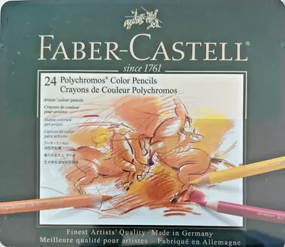 Faber-Castell Polychromos Color Pencils 24ct Sealed • $39.99