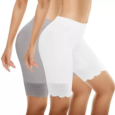 Boy Shorts Underwear For Women Plus Size 2x Seamless Non Slip Shorts For • $24.06