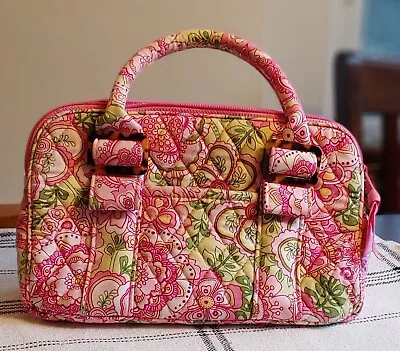 Vera Bradley Petal Pink Lucy Purse Pink Floral Background • $5