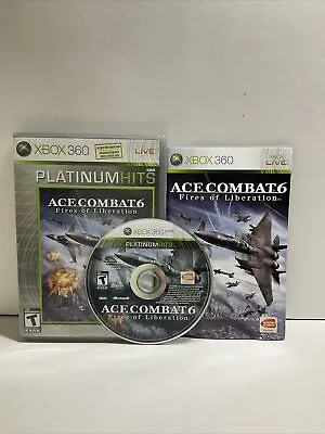 Ace Combat 6: Fires Of Liberation (Xbox 360 2007) - Complete - Manual! • $21.99