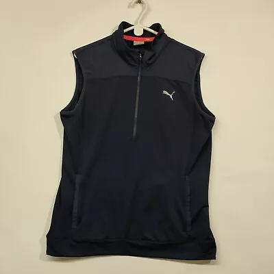 Puma Gilet Navy Womens M • £14.99