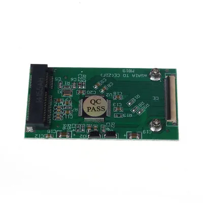 1PC New Mini MSATA PCI-E 1.8  SSD To 40pin ZIF CE Cable Adapter Converter Card 6 • $13.87