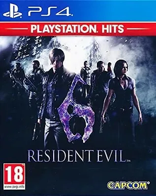 Resident Evil 6 PS4 Playstation 4 Game Brand New Sealed • $42