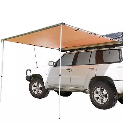 Adventure Kings 2.5x2.5m 4WD SUV Car Side Awning UPF50+ Waterproof Camping Shade • $139