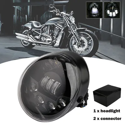 LED Headlight Hi/Lo Lamp For Harley Davidson VROD V-Rod VRSC VRSCA VRSCDX VRSCR • $96.99