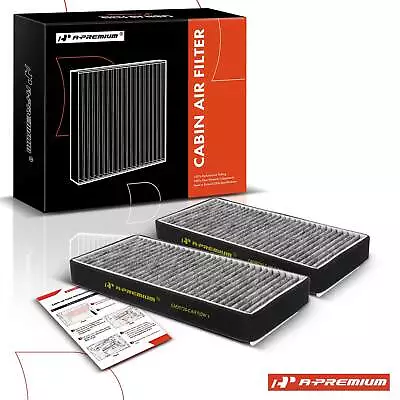 2x Activated Carbon Cabin Air Filter For Benz C215 W210 W211 S350 CL500 S65 AMG • $18.15