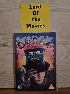 Charlie And The Chocolate Factory (DVD 2009) Johnny Depp {Family} [R2] No Case • £2.10