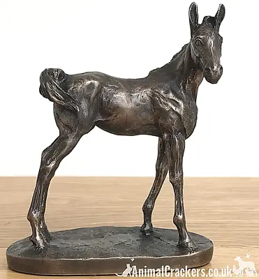 £21.95 • Buy Bronze Foal Ornament By David Geenty Quality Horse Lover Gift Figure Sculpture