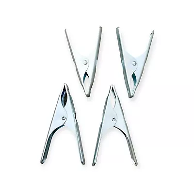 4x 6mm Market Stall Spring Clamps Clips For Clamping Tarpaulins Strong Metal • £7.20