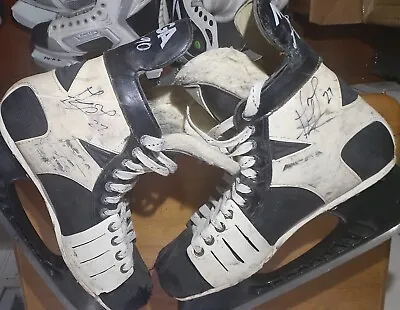 Autographed KOVALEV Hockey Skates NY Rangers Rookie Stanley Canadien Micron Mega • $1847