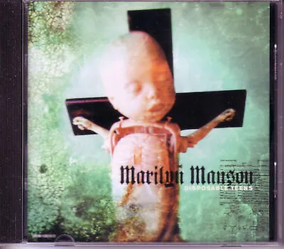 MARILYN MANSON Disposable Teens RARE PROMO DJ CD Single USA MINT INTR 10215 • $24.99