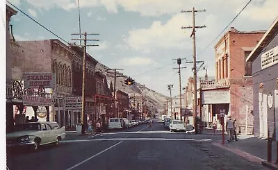 Downtown Virginia City Nevada Postcard 1950's  • $1.99