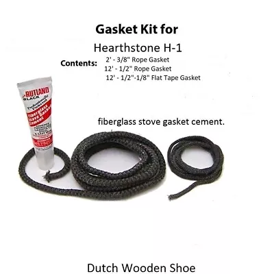 Hearthstone H -1 Doors & Glass Gasket Replacement Kit 91-58101  • $39.95