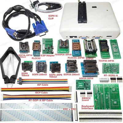 RT809H EMMC-Nand FLASH Programmer With Cables EMMC-Nand And Original Adapters • $169.99