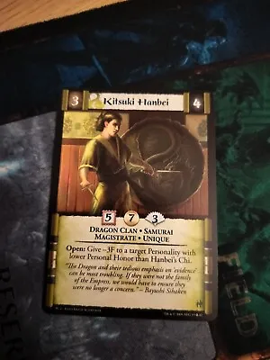 L5R CCG TCG. Kitsuki Hanbei • £1.20