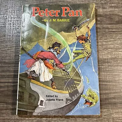 Peter Pan By Barrie ~ Vintage Paperback Book Scholastic  • $5.27