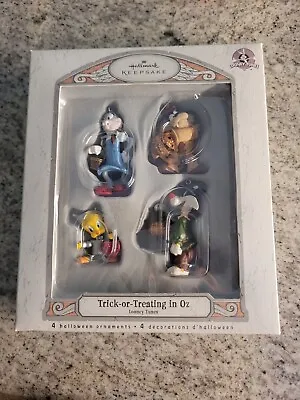 2007 Hallmark Wizard Of Oz Looney Tunes Halloween Ornaments New In Box • $24.99