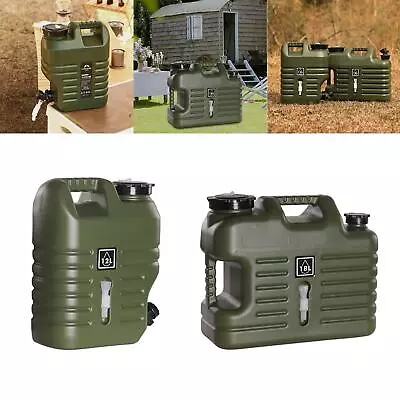 Water Container With Spigot Water Jug Tank Car Travel Camping Water Bucket • $38.98