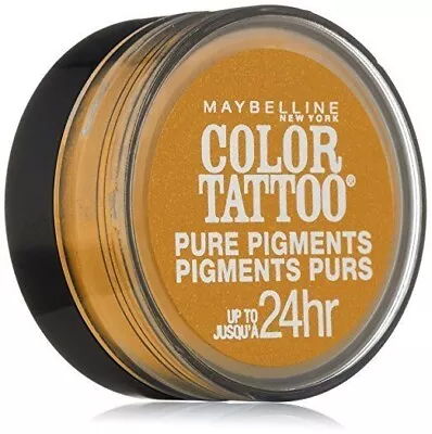 Maybelline Color Tattoo Eye Shadow - 25 Wild Gold - NEW/SEALED • $8.98