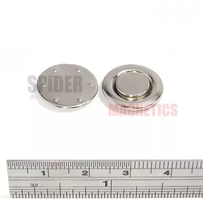 £2.99 • Buy Magnetic Fastener - Craft Jewellery Brooch Name Tag Badge Corsage Button Hole
