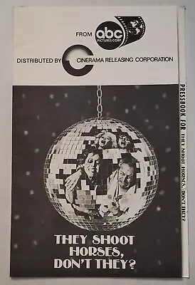 1969 THEY SHOOT HORSES DON'T THEY? Movie Pressbook Press Book JANE FONDA • $20